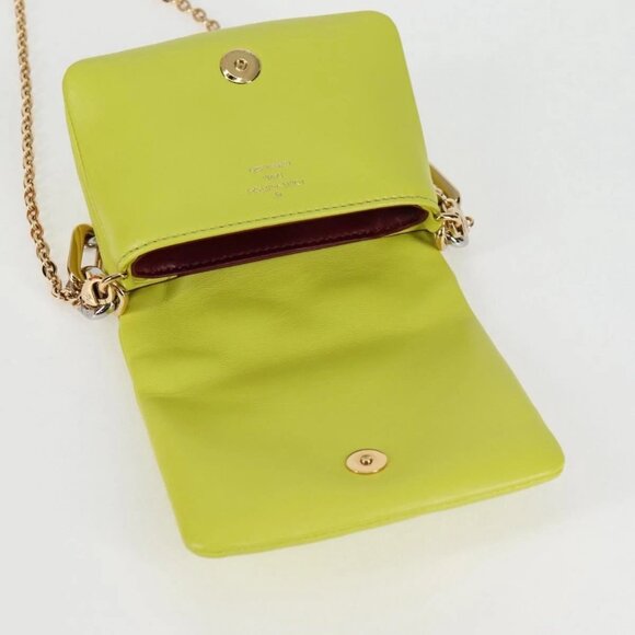 LOUIS VUITTON Monogram Emboss Coussin Belt Bag Bag Leather 2way LV Auth 121504SM - Picture 13 of 16